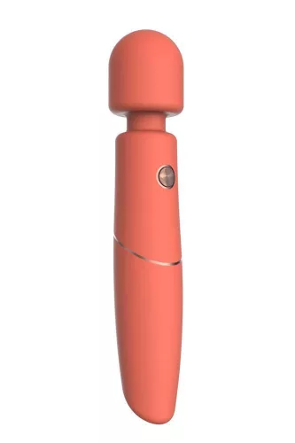 Charismatic Wand masszírozó 3 sebesség 7 vibrációs minta USB-töltés korallrózsaszín