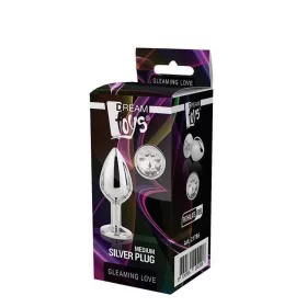   Gleaming Love Anál plug fényes alumínium kővel közepes méret