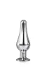 Gleaming Love Anál plug Szélesedő alap, ékszer 9 cm ezüst