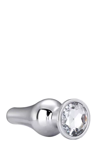 Gleaming Love Anál plug Szélesedő alap, ékszer 9 cm ezüst