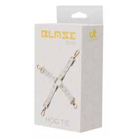   Blaze Elite Hogtie Kötöző 4 kampóval Fehér arany színű fém részletekkel