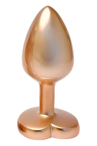 Gleaming Love Anál plug Tapered, biztonságos, arany kis méret
