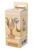 Gleaming Love Anál plug hűthető melegíthető 8,3 cm arany színű