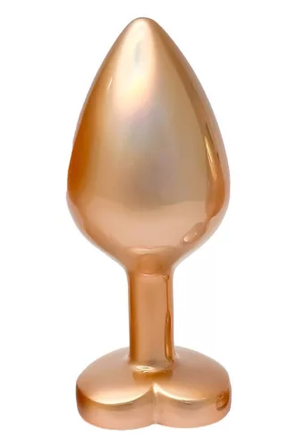 Gleaming Love Anál plug hűthető melegíthető 8,3 cm arany színű