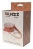Blaze Kötöző Nyakörv és Póráz Állítható, Műbőr Cognac Színű