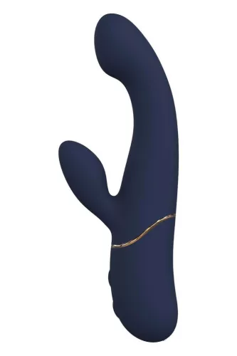 Goddess Vibrátor Duo kołysásos 10 mód 20,8 cm sötétkék-arany