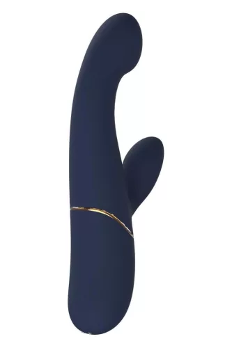 Goddess Vibrátor Duo kołysásos 10 mód 20,8 cm sötétkék-arany