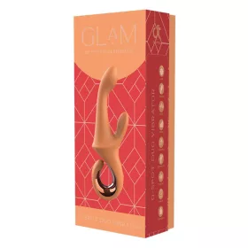 Glam Vibrátor Duo G-pont masszázs 22,7 cm fekete