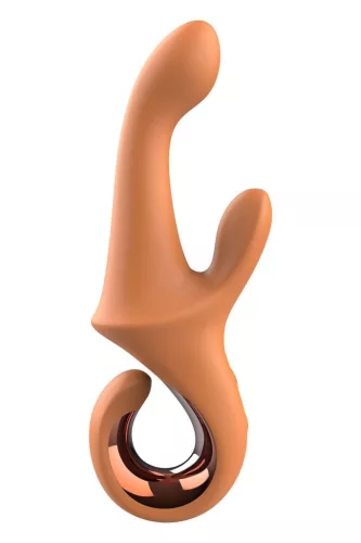 Glam Vibrátor Duo G-pont masszázs 22,7 cm fekete
