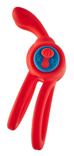 Dreamtoys Péniszgyűrű Rezgő, 3 fokozat, 7 mód USB-töltés 6,2 cm vízálló fekete