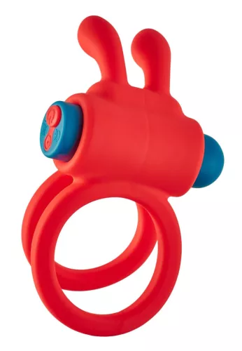 Dreamtoys Péniszgyűrű Rezgő, 3 fokozat, 7 mód USB-töltés 6,2 cm vízálló fekete