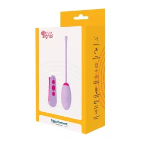   Love Signal Nosható Vibrációstojás 7 mód, 4 fokozat Távirányítós USB töltés IPX6 vízálló fekete