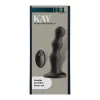 Bold Kay Vibrátor Távirányítós Rezgő 7 mód 17,5 cm Fekete