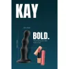 Bold Kay Vibrátor Távirányítós Rezgő 7 mód 17,5 cm Fekete