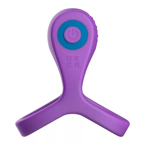 Love Signal Vibráló péniszgyűrű zsinórral 10 funkció USB töltő fekete