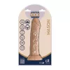 Mister Dixx Dildó Elasztikus, tapadószélű 17 cm szilikon