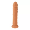 Mister Dixx Dildó Ultra-realisztikus, rugalmas, tapadókorongos 20 cm fekete