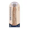 Mister Dixx Dildó Ultra-realisztikus, tapadókorongos, rugalmas 24,5 cm fekete