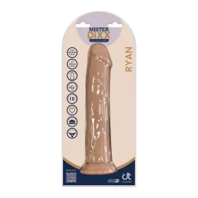   Mister Dixx Dildó Ultra-realisztikus, tapadókorongos, rugalmas 24,5 cm fekete