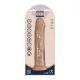 Mister Dixx Dildó Ultra-realisztikus, tapadókorongos, rugalmas 24,5 cm fekete