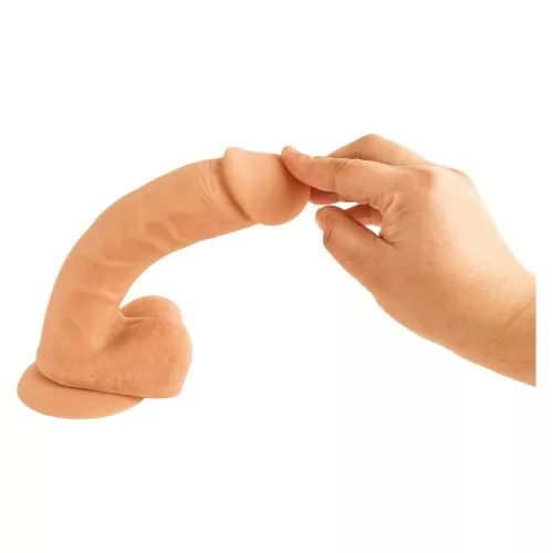 Mister Dixx Dildó Ultra-realisztikus, Elasztikus, Tapadókorongos 20 cm Szilikon