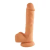 Mister Dixx Dildó Elasztikus, Tapadókorongos 24,5 cm Szilikon
