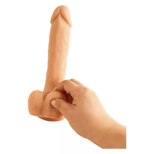 Mister Dixx Dildó Elasztikus, Tapadókorongos 24,5 cm Szilikon