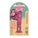 Pretty Betty Dildó Rugalmas, tapadós talp 16 cm rózsaszín