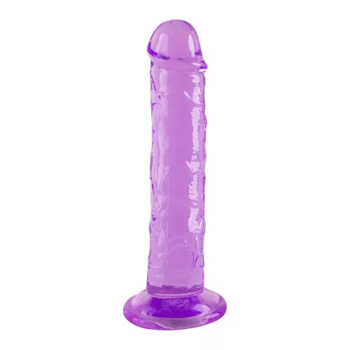 Candy Kelly Dildó Realisztikus, rugalmas, tapadókorongos 19 cm lila