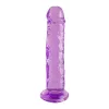 Candy Kelly Dildó Realisztikus, rugalmas, tapadókorongos 19 cm lila