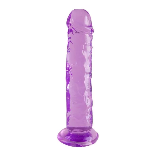 Sugar Spin Dildó Realisztikus, Rugalmas, Tapadókorongos 21 cm Lila