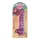 Candy Twist Dildó Realisztikus, rugalmas, tapadókorongos 24 cm rózsaszín