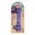 Candy Twist Dildó Elasztikus, Realisztikus, Tapadókorongos 24 cm lila