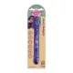 Lollipop Loop dupla dildo dupla penetrációhoz, rugalmas, 25 cm, lila félátlátszó