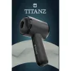 Titanz automata maszturbátor rázó és vibráló funkció 21,5 cm fekete