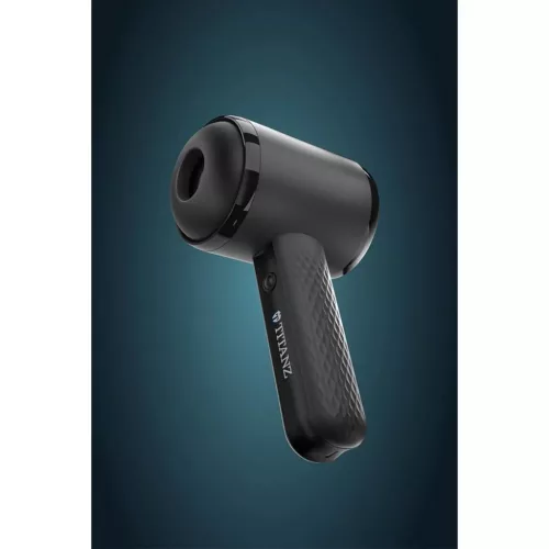 Titanz automata maszturbátor rázó és vibráló funkció 21,5 cm fekete