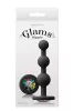 Glams Hüvelygolyó Szilikon, vízálló 11 cm fekete