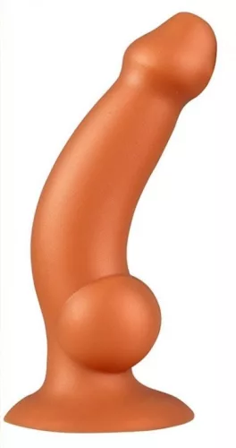 Silicone Stoopy L – prémium szilikon dildó 15 x 5 cm