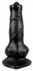 Prémium Dildo – 12 cm-es fekete hímvessző forma