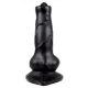 Prémium Dildo – 12 cm-es fekete hímvessző forma