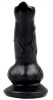 Prémium Dildo – 12 cm-es fekete hímvessző forma