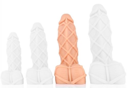 Grid Dildo L 19 x 6cm