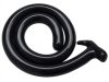 Mega Snake – hosszú, fekete premium dildó 100 x 3 cm