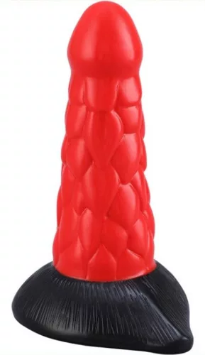 Monster Scales – prémium dildó 16 cm hosszú, 6 cm átmérőjű
