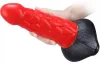 Monster Scales – prémium dildó 16 cm hosszú, 6 cm átmérőjű