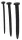 Prémium szilikon húgycső tágítók - 3 db, 14,5 cm, 6-13 mm
