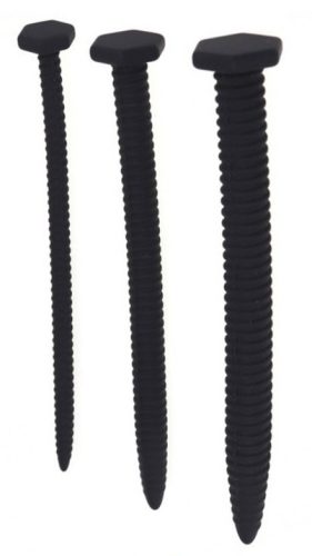 Prémium szilikon húgycső tágítók - 3 db, 14,5 cm, 6-13 mm