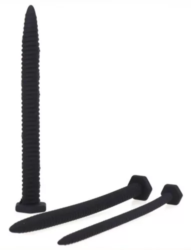 Prémium szilikon húgycső tágítók - 3 db, 14,5 cm, 6-13 mm
