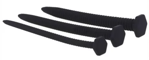 Prémium szilikon húgycső tágítók - 3 db, 14,5 cm, 6-13 mm