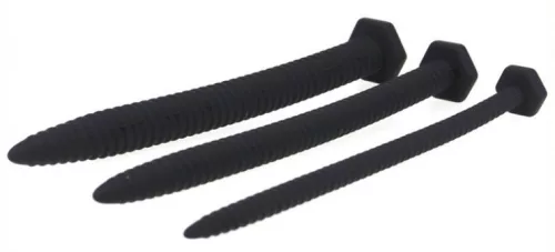 Prémium szilikon húgycső tágítók - 3 db, 14,5 cm, 6-13 mm
